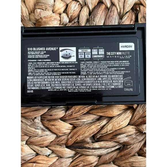 Maybelline The City Mini Palette 510 Blushed Avenue Eyeshadow - Picture 4 of 5